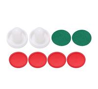 AOWINHIT Jeu de Poussoirs de Hockey sur Table de 60 Mm, Conception Ergonomique et Durable pour Les Jeux Compétitifs avec 2 Palets et 2 Poussoirs