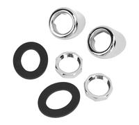 AOWINHIT Kit de Cadre de Boîtier de Roue D'essuie-glace chromé, Solution élégante pour Mini MKI Hatchback, Passionnés de Voitures Anciennes, Surface Chromée Raffinée, Amélioration du
