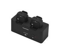 AOWINHIT M VAVE Système de Surveillance D'écouteurs sans Fil 2,4 GHz Transmission Audio Numérique Professionnelle sans Perte avec 1 émetteur 2 Récepteurs Batterie Rechargeable pour