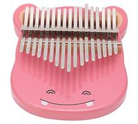AOWINHIT Mini Instrument Portable de Piano à Pouce Kalimba 17 Tons avec un Son Riche pour les Amateurs de Musique, Rose érable