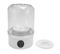 AOWINHIT Mini Lave-linge Portable Précis avec Vitesse de 1000 Tr/min pour Sous-vêtements Chaussettes Blanc, Machine à Laver les Chaussettes sans Fil Entièrement Automatique pour un Usage Domestique