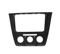 AOWINHIT Panneau de Radio CD de Remplacement élégant, Garniture de Fascia 2Din pour Yeti 2014, Matériau ABS Durable, Mise à Niveau Parfaite de L'intérieur du Véhicule