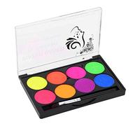 AOWINHIT Pigment de Peinture Corporelle, Huit Couleurs à Séchage Rapide | Soluble dans l\'eau, non toxique, adapté aux fêtes, facile à nettoyer, environnemental