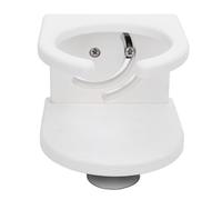 AOWINHIT Porte-gobelet de Voiture, Collier de Serrage Rotatif avec 3 Ventouses, Porte-Boissons Multifonctionnel élégant pour Camping-Car, Bateau, Remorque de Pont Marin, Matériau en