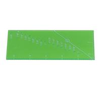 AOWINHIT Règle de Couture avec Design Antidérapant, 5,5x2,5 Pouces | Acrylique transparent, pliage précis, outil de quilting, économise des efforts