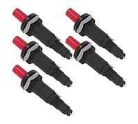 AOWINHIT Remplacement de Cuisine en Plein Air, Allumeur Piézo-électrique, Coque en PP, Bouton Poussoir pour Allumeur de Cuisine, 5 Pièces