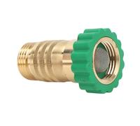AOWINHIT RV Pression D'eau Régulateur en Laiton en Ligne Réducteur de Pression D'eau en Ligne de Filetage de 3/4 Pouces pour les Rouages de Véhicule de Camping Motorhome et Arrosage du