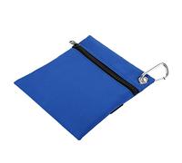 AOWINHIT Sac de Rangement pour Tees de à Fermeture éclair, Pochette de en Nylon Durable avec Mousqueton, Organisez Les Tees et Les Balles de pour Les Amateurs de, Bleu 6,3 X 5,5 Pouces