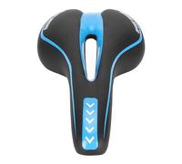 AOWINHIT Selle de Vélo Confortable de Remplacement, Siège de Vélo Ergonomique pour Vélos de Route et Vélos Pliants, Noir et Bleu, 1 Siège de