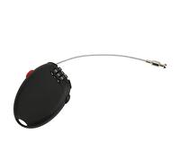 AOWINHIT Serrure de Vélo Multifonction Compacte, Anti-vol, Mot de Passe, Câble Noir de 62cm, pour Casier de Valise de Gymnastique, Durable