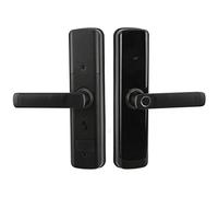 AOWINHIT Smart WiFi Door Lock Imprintpassword Carte d'identité de la Carte de sécurité de sécurité Numérique pour la sécurité de L'hôtel à (Version Graffiti)