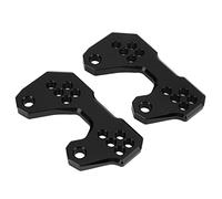 AOWINHIT Support de Changement de Vitesse Arrière de Pédale en Alliage D'aluminium CNC pour Moto Confort 2 Pièces pour YZF R3 MT25 MT03 (Noire)