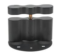 AOWINHIT Support D'extension de Bloc de Carburant, Support de Verrouillage sécurisé en Aluminium pour Bloc de Carburant de Voiture, Ajustement Universel pour Porte-bagages, Alliage D'aluminium de