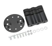 AOWINHIT Support D'extension de Bloc de Carburant, Support de Verrouillage sécurisé en Aluminium pour Bloc de Carburant de Voiture, Ajustement Universel pour Porte-bagages, Alliage D'aluminium de