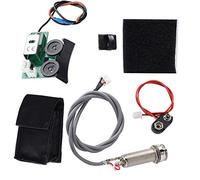 AOWINHIT Système de ramassage de guitare acoustique VT1 Queue Clou Pickup EQ Métal Plastique DIY Accessoire de guitare Plug Play Pas de soudure nécessaire