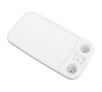 AOWINHIT Table de Table en Vérandas en Bois avec Porte-gobelets Nettoyage Facile pour Le MPV de Caravane en Bateau