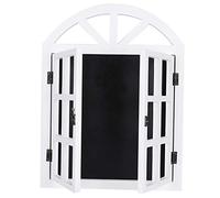 AOWINHIT Tableau d'affichage en Bois au Design Rustique | Tableau de décoration multifonctionnel, style vintage, 40,2 cm x 52,2 cm, matériau en bois élégant, adapté à la maison et