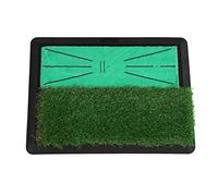 AOWINHIT Tapis D'entraînement de Antidérapant, Tapis de Pratique Durable pour la Maison, Le Bureau et L'extérieur, Fausse Herbe 44,4x34cm