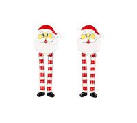 AOWVUTS Boucles d'Oreilles de Noël pour Femme Boucle D'oreilles Pendantes Père Noel Boucles d'Oreilles de Bonhomme en Pain d'épice de Noel Bijoux Arbres de Noël Cadeau pour Filles Nouvel Fête