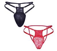 AOXCHEN String Transgenre Culotte Hommes Cachant Gaff Culotte Camel Toe Façonnage Culotte pour Transgenre Gay Crossdresser