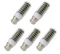 Aoxdi Ampoule LED B22 9W, Blanc Chaud, 96 SMD 4014 B22 Baïonnette Ampoules LED Spot 9W, AC220-240V, Lot de 5