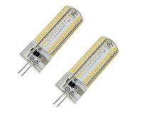 Aoxdi Ampoules LED G4 6W Blanc Chaud, 104 SMD 3014 LED Spot G4 Lampe, AC220-240V, Lot de 2