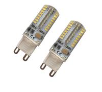 Aoxdi Ampoules LED G9 5W Lumière, Blanc Froid, 64 SMD 3014 LED Non dimmable, Angle de 360, AC220-240V, Lot de 2