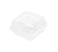 AOYEAH 10/50Pcs Clair PET Bento Gâteau Boîte, Tiramisu Dessert En Plastique Gâteau Boîte, Pour Mariage Fête De Noël