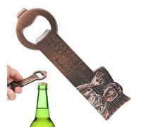 AOYEBO Décapsuleur magnétique - Attrape-bouchon robuste en alliage de zinc, porte-clés, mini taille, ouvre-bouteille pour bière, soda avec aimant de réfrigérateur (outil de retrait de couvercle) (B)