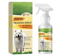 AOYEBO Spray d'apprentissage de la propreté pour chiens - Utilisation en intérieur/extérieur - Aide au dressage sans odeur (aide au comportement de chiot - Parfum anti-pipi pour la maison/la cour)