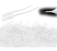 AOYEGIC 200 pièces micro-pointes de colle,embouts de flacon de colle en plastique,applicateur d'extension de colle,seringue de superglue,embouts d'applicateur de colle,pipettes à micro-pointes