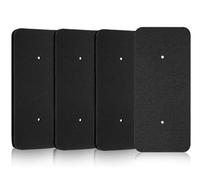 AOYEGIC Pack de 4 filtres de rechange pour sèche-linge compatible avec Candy sèche-linge et compatible avec Hoover sèche-linge 40006731,éponge filtrante,filtre éponge(275 x 125 x 10 mm,noir)