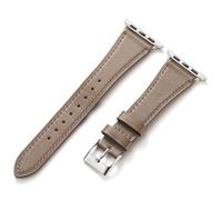 AoYi Bracelets en cuir véritable italien pour Apple Watch Series 10 9 8 7 6 5 4 3 2 1 SE SE2 Ultra 2, bracelets habillés certifiés SGS pour femme pour iWatch 38 mm, 40 mm, 41 mm, 42 mm, 44 mm, 45 mm