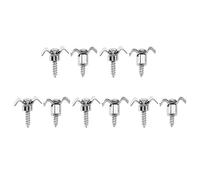 AOYUDJ Lot de 10 guides de cordes vintage en métal pour améliorer la précision de l'accordage