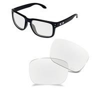 AOZAN ANSI Z87.1 Verres de rechange compatibles avec lunettes de soleil Oakley Holbrook OO9102, Transparent haute définition, Holbrook