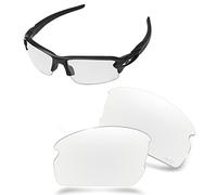 AOZAN ANSI Z87.1 Verres de rechange pour lunettes de soleil Oakley Flak 2.0 OO9295 - HI-DEF Transparent