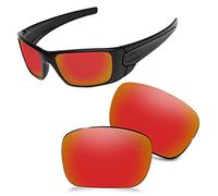 AOZAN ANSI Z87.1 Verres de rechange pour lunettes de soleil Oakley Fuel Cell OO9096, Crimson électrique, taille unique