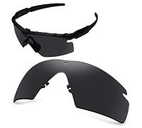 AOZAN ANSI Z87.1 Verres de rechange pour lunettes de soleil Oakley Si M Frame 2.0 134 mm, Onyx Noir - Polarisé, Si M Frame 2.0