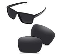 AOZAN ANSI Z87.1 Verres de rechange pour lunettes de soleil Oakley Sliver XL OO9341, noir onyx, Taille Unique