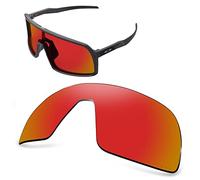 AOZAN ANSI Z87.1 Verres de rechange pour lunettes de soleil Oakley Sutro OO9406, Crimson électrique, Taille Unique