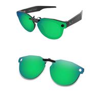 AOZAN Lunettes de soleil polarisées à clipser pour Oakley Meta HSTN OW8002 51 mm, anti-reflets et anti-rayures, Vert jade, Meta HSTN