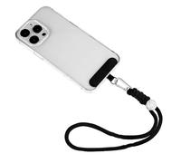 AOZUO Chaîne de téléphone portable universelle, dragonne réglable pour téléphone portable, dragonne de téléphone robuste, bracelet de téléphone portable anti-perte avec patch ultra fin