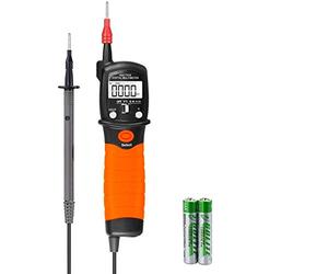 AP-38B Multimètre numérique Multimètre Voltmètre AC/DC Multi Testeur de tension, courant, résistance, test de continuité pour utilisateurs professionnels