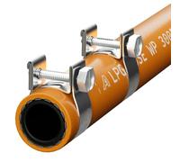 ap automotive Tuyau de gaz butane/propane GPL de 5 mm x 4 m avec 2 colliers de serrage