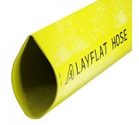 ap automotive Tuyau d'évacuation d'eau Layflat 102 mm Jaune 10 m