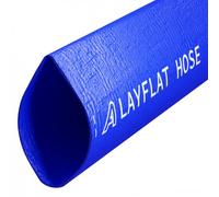 ap automotive Tuyau d'évacuation d'eau Layflat 51 mm Bleu 5 m