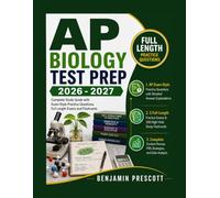 AP Biology Test Prep 2026-2027: Complete Study Guide with Exam-Style Practice Questions, Full Length Exams and Flashcards