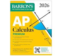 AP Calculus Premium, 2026: Prep Book with 12 Practice Tests + Comprehensive Review + Online Practice