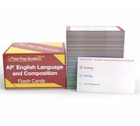 AP English Language and Composition 2026-2027 Study Cards: AP English Language and Composition Prep with Practice Test Questions [Full Color Cards]