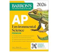 AP Environmental Science Premium, 2026: Prep Book With 5 Practice Tests + Comprehensive Review + Online Practice
